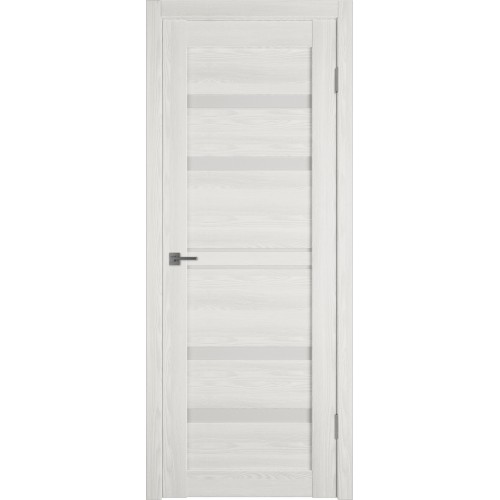 Межкомнатная дверь Atum Pro Х26 White Cloud цвет Bianco Р стекло white cloud