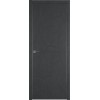 Межкомнатная дверь Urban Z цвет Jet loft кромка Silver Edge 