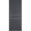 Межкомнатная дверь Urban 2 H цвет Onyx кромка Silver Edge 