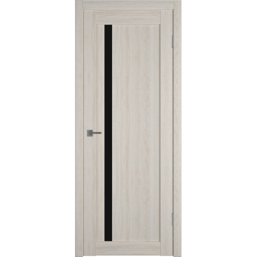 Межкомнатная дверь Atum Pro Х34 Black Gloss цвет Scansom Oak стекло black gloss