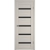 Межкомнатная дверь Atum Pro AL7 Black Gloss цвет Scansom Oak стекло black gloss
