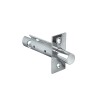 Задвижка врезная DB 860 CP eco (хром) 60мм
