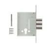 Корпус замка врезного цилиндрового 257 w/b (никель) ТЕХ. КОМПЛЕКТАЦИЯ