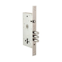 Корпус замка врезного цилиндрового 252R w/b (никель) ТЕХ. КОМПЛЕКТАЦИЯ