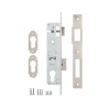 Корпус замка врезного цилиндрового узкопроф.153 (25 mm) w/b (никель)
