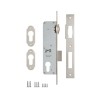 Корпус замка врезного цилиндрового узкопроф.155 (25 mm)  w/b (никель)