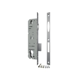 Корпус узкопрофильного замка с роликом 5116-40 CP (хром)