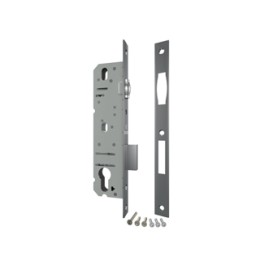 Корпус узкопрофильного замка с роликом 5124-30 CP (хром)