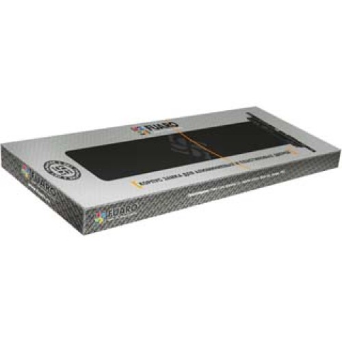 Корпус узкопрофильного замка с роликом 155-25 CP (хром)