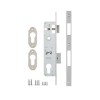 Корпус замка врезного цилиндрового узкопроф.153/P (35 mm) w/b (никель)