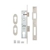 Корпус замка врезного цилиндрового узкопроф.153 (20 mm) w/b (никель)