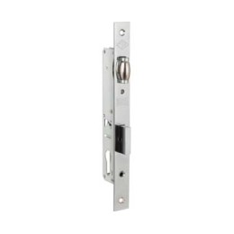Корпус замка врезного цилиндрового узкопроф.155 (20 mm) w/b (никель)