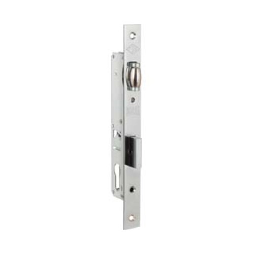 Корпус замка врезного цилиндрового узкопроф.155 (20 mm) w/b (никель)