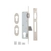Корпус замка врезного цилиндрового узкопроф.255 (25 mm) w/b (никель)