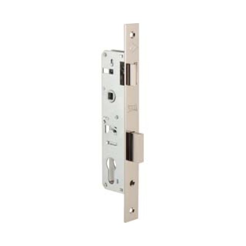 Корпус замка врезного цилиндрового узкопроф.153 (30 mm) w/b (никель)