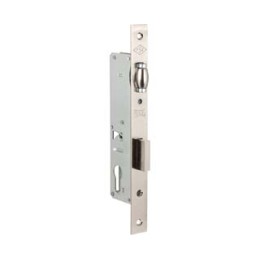 Корпус замка врезного цилиндрового узкопроф.155 (30 mm) w/b (никель)