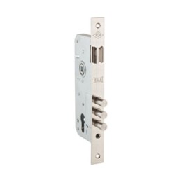 Корпус замка врезного цилиндрового 152/3MR (45 mm) w/b (никель)