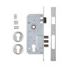 Корпус замка врезного цилиндрового 152/3MR (45 mm) w/b (никель)