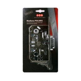 Корпус замка магнит. под цил. MEDIANA POLARIS B06103.50.06.567 с отв. планкой B02402.05 (ник)