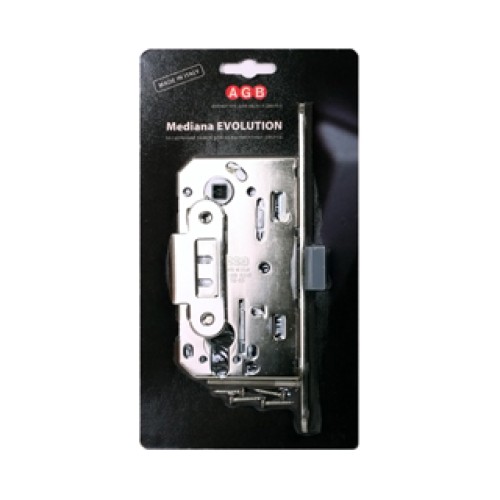 Корпус замка под цилиндр MEDIANA EVOLUTION B01103.50.06.567 с отв. планкой B01000.13 (никель)