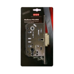 Корпус замка магнит. под цил. MEDIANA POLARIS B06103.50.12.567 с отв. планк B02402.05 (ант бр)