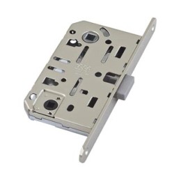 B06102.50.34 (=B04102,B05102) Защелка врезная WC (мат. хром) тех. уп. без отв. пл. MEDIANA POLARIS
