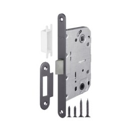 Защелка врезная PLASTIC P96WC-50 GR графит