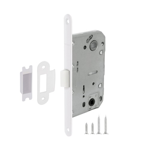 Защелка врезная PLASTIC P96WC-50 WH-19 белый